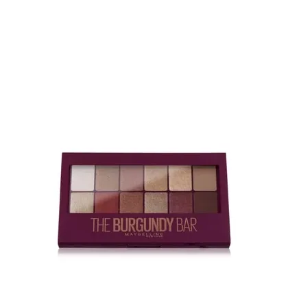 Zdjęcie Maybelline The Burgundy Bar Paleta cieni do powiek 12 g