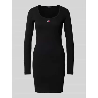 Zdjęcie Sukienka mini z prążkowaniem