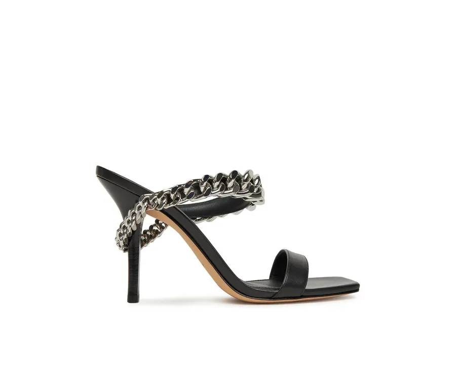 obrazek 1 MICHAEL Michael Kors Klapki Bianca 40S5BCHS2L Czarny