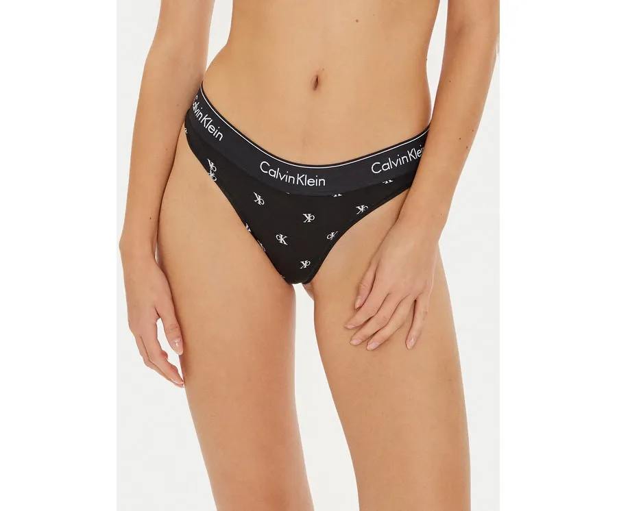 obrazek 1 Calvin Klein Underwear Stringi 0000F3786E Czarny