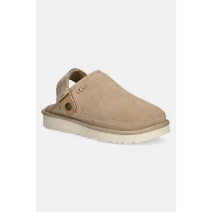 Zdjęcie UGG klapki Goldencoast Clog II męskie kolor beżowy 1166915-SAN