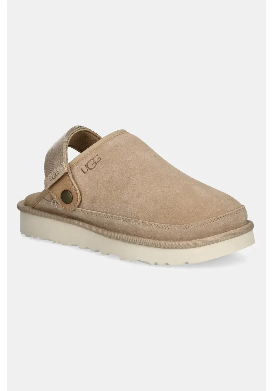 obrazek 1 UGG klapki Goldencoast Clog II męskie kolor beżowy 1166915-SAN
