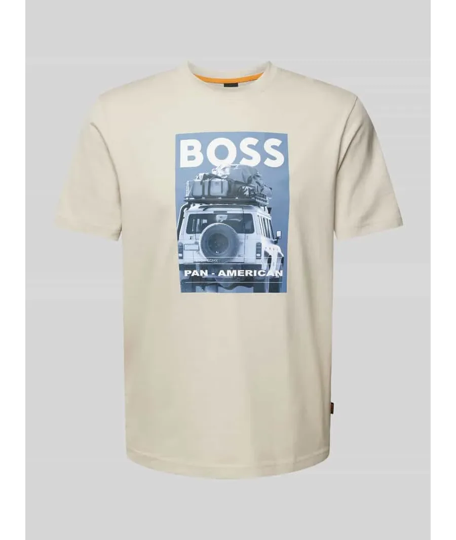 obrazek 1 T-shirt z nadrukiem z logo i motywem model ‘mextour’