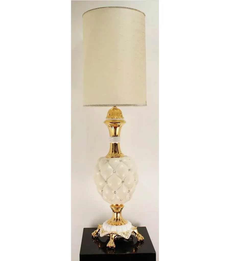 obrazek 1 Włoska salonowa lampa z ceramiki 160cm
