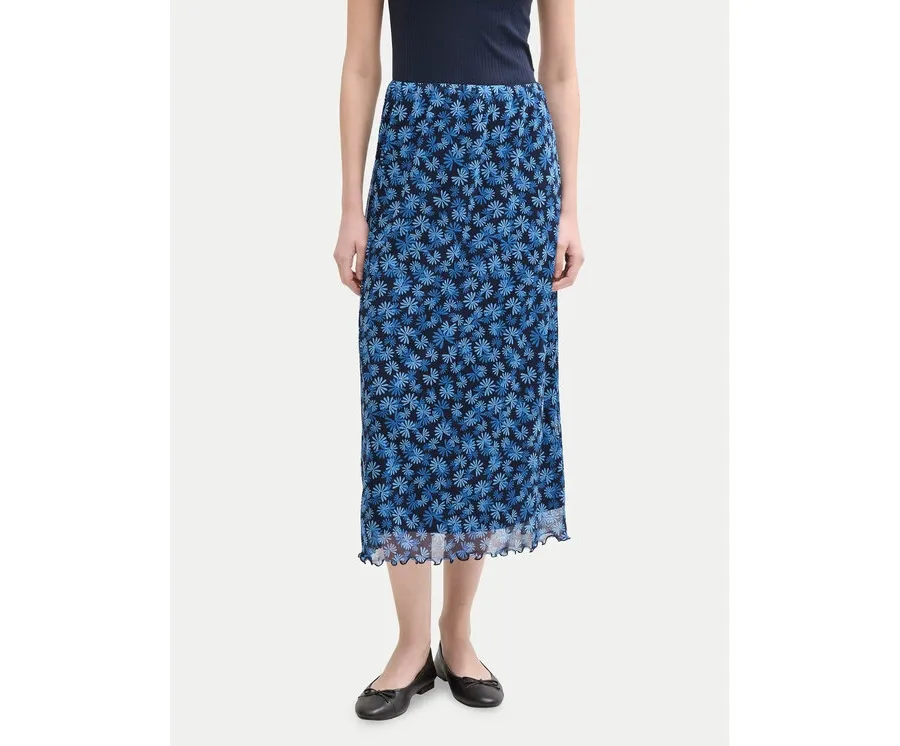 obrazek 1 Tom Tailor Denim Spódnica midi 1045502 Niebieski Regular Fit