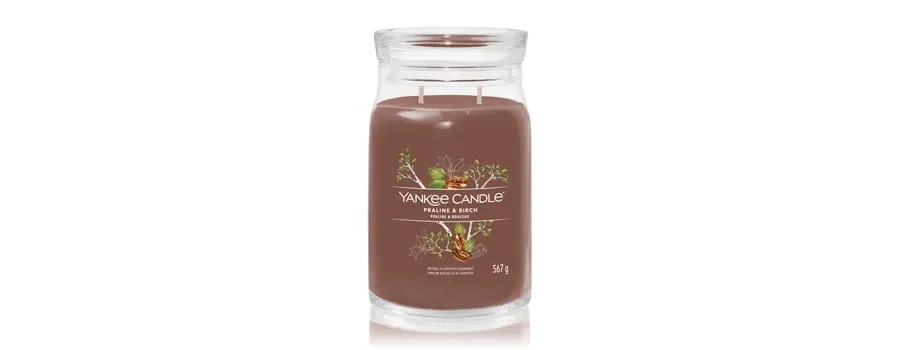 obrazek 1 Yankee Candle Praline & Birch Świeca zapachowa 567 g