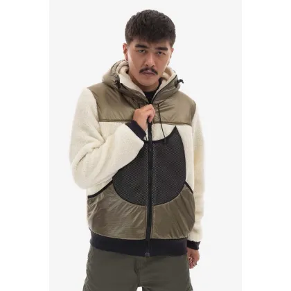 Zdjęcie Griffin kurtka Hooded Jogger męska kolor beżowy przejściowa GW22.09A-KREMOWY