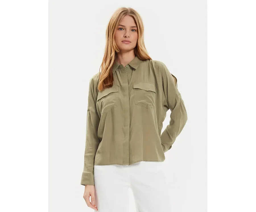 obrazek 1 DKNY Koszula P4DM8X00 Zielony Regular Fit