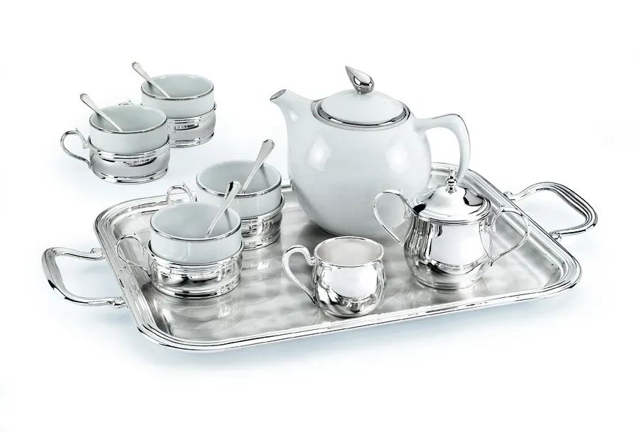 picture 2 Beautiful, silver coffee set
