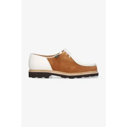 Zdjęcie Paraboot półbuty skórzane Michael męskie kolor brązowy 715072-brown