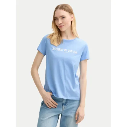 Zdjęcie Tom Tailor Denim T-Shirt 1045417 Niebieski Regular Fit