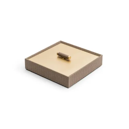 Zdjęcie Wystawne skórzane pudekło