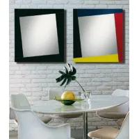 Zdjęcie Oryginalne prostokątne lustro do luksusowego wnętrza – La Vetreria