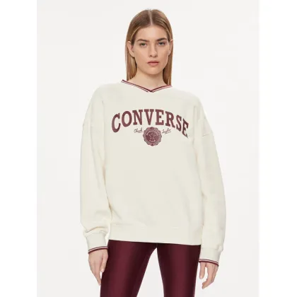 Zdjęcie Converse Bluza Retro 10026039-A03 Écru Oversize