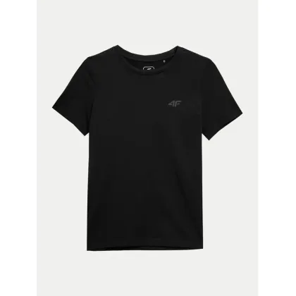 Zdjęcie 4F T-Shirt 4FJWSS24TTSHM1116 Czarny Regular Fit