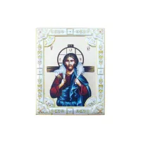 Picture Unique simple Icon of Christ the Good Shepherd 18x24 cm