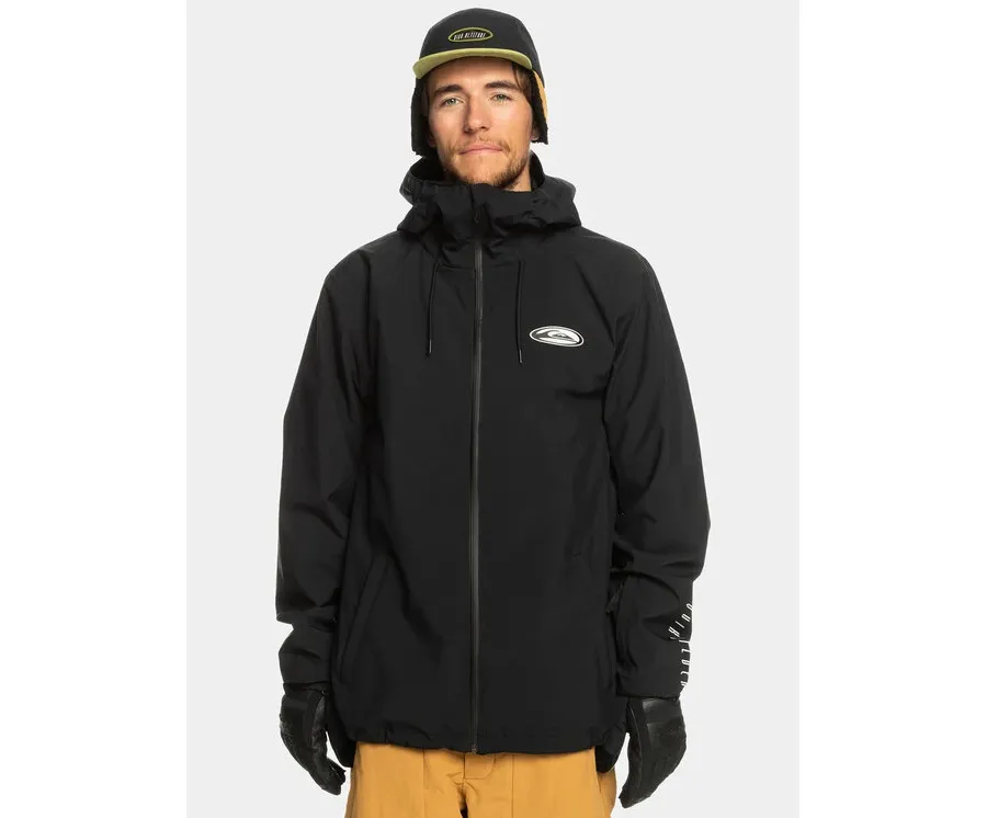 obrazek 1 Quiksilver Kurtka outdoor High In Th Hood EQYTJ03436 Czarny Regular Fit
