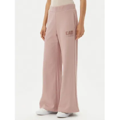 Zdjęcie EA7 Emporio Armani Spodnie dresowe 7W000179 AF12473 U4079 Różowy Wide Leg