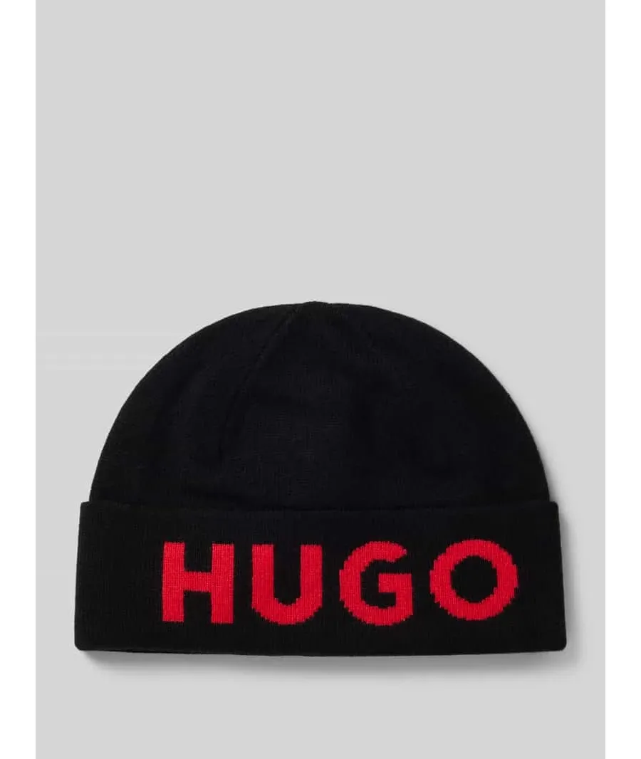 obrazek 1 Czapka beanie z detalem z logo model ‘Xola’