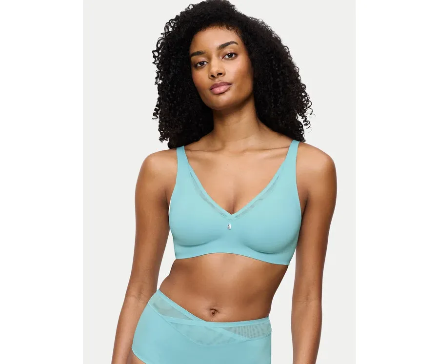 obrazek 1 Triumph Biustonosz bezfiszbinowy True Shape Sensation 10218244 Niebieski