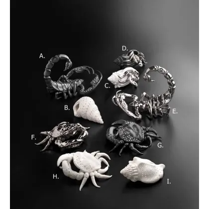 Picture Ceramic marine ornaments