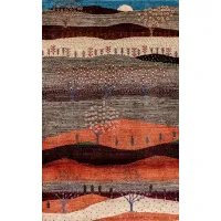 Picture A charming handmade woolen carpet from Iran - Jordan