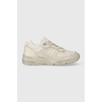 Zdjęcie New Balance sneakersy Made in UK kolor beżowy W991OW