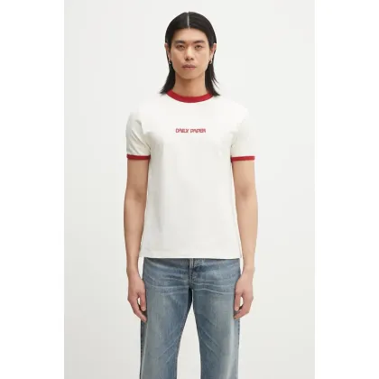 Zdjęcie Daily Paper t-shirt Dotted Type T-Shirt męski kolor beżowy z nadrukiem 2511051
