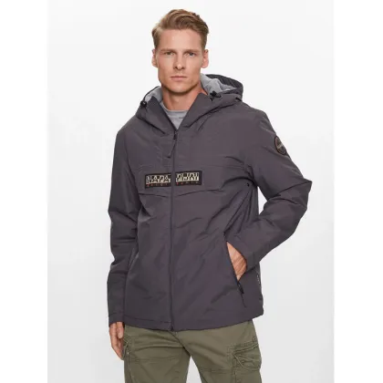 Zdjęcie Napapijri Kurtka przejściowa Rainforest NP0A4HES Szary Regular Fit