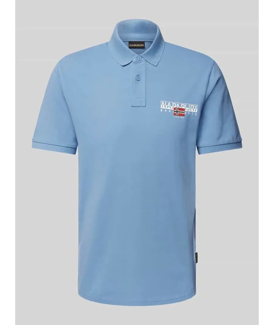 obrazek 1 Koszulka polo o kroju slim fit z nadrukiem z logo model ‘AYLMER’