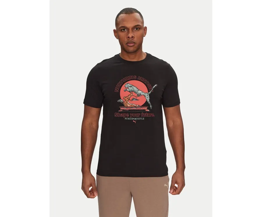 obrazek 1 Puma T-Shirt Bonsai 629634 Czarny Regular Fit