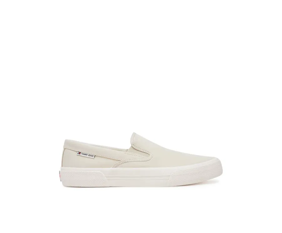 obrazek 1 Tommy Jeans Tenisówki Slip On Canvas Color EM0EM01544 Beżowy