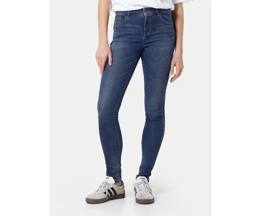 obrazek 1 Noisy May Jeansy Jen 27030580 Granatowy Skinny Fit