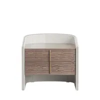 Picture Elegant and refined Coralina bedside table