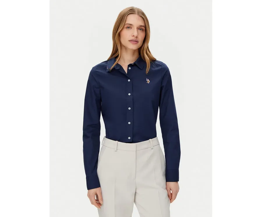 obrazek 1 U.S. Polo Assn. Koszula WUP1306 Granatowy Regular Fit