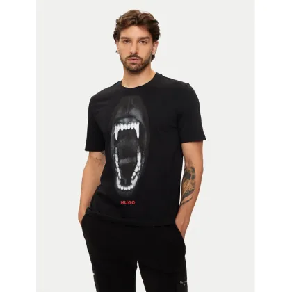 Zdjęcie Hugo T-Shirt Dayaking 50523979 Czarny Regular Fit HUGO