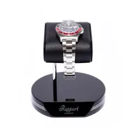 Picture Formula watch stand - black and silver