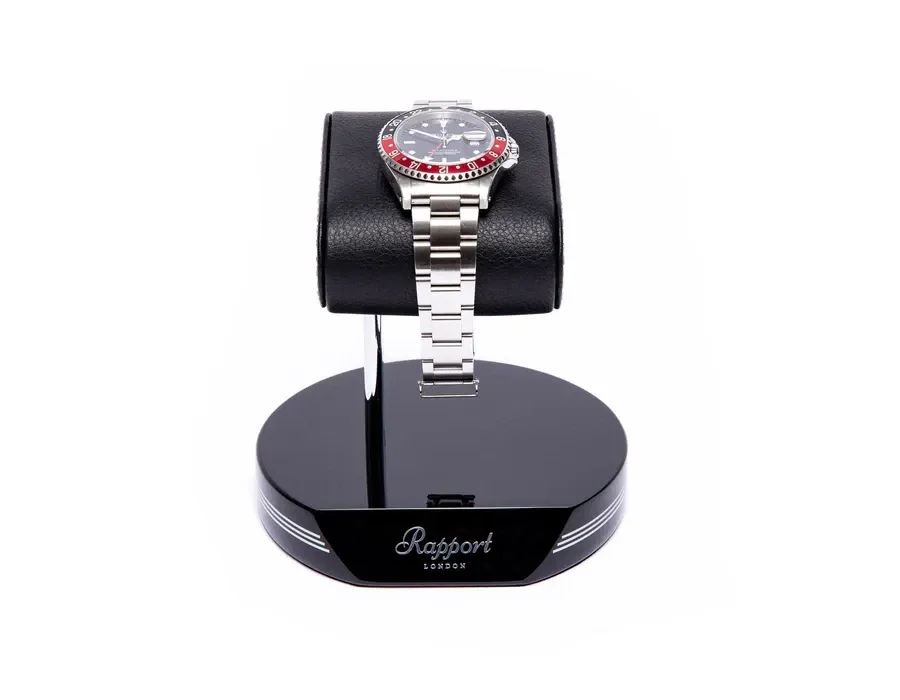 obrazek 1 Stojak na zegarek Formula - czarno-srebrny