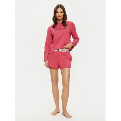 Zdjęcie Tommy Hilfiger Piżama UW0UW05630 Różowy Regular Fit