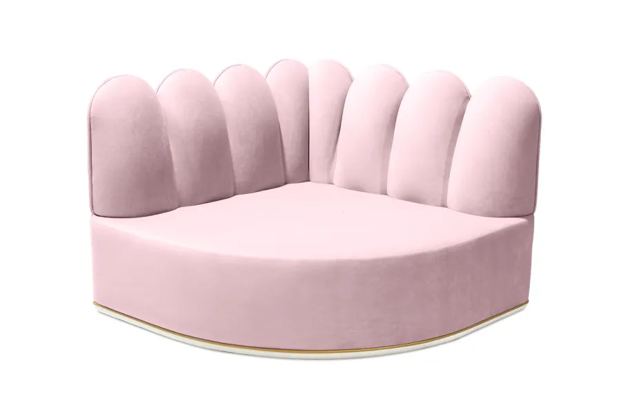 obrazek 2 Urzekająca różowa sofa dziecięca