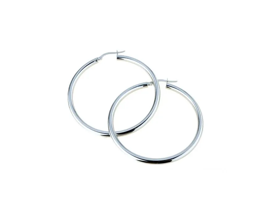 obrazek 1 Luksusowe kolczyki włoskiego producenta 40 mm