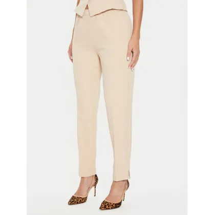 Zdjęcie Guess Spodnie materiałowe W4YB52 WFWX2 Beżowy Regular Fit