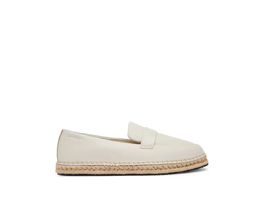 obrazek 1 Calvin Klein Espadryle Espadrille W/Ck Hw - Lth HW0HW02390 Écru