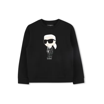 Zdjęcie Karl Lagerfeld Kids Bluza Z30431 S Czarny Regular Fit