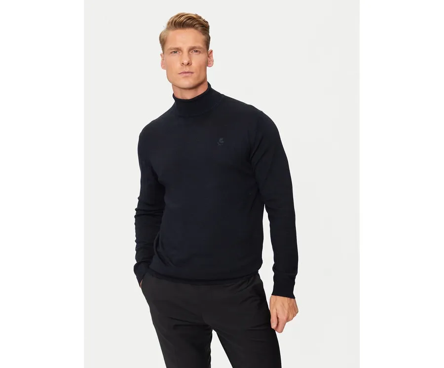 obrazek 1 KARL LAGERFELD Golf 655058 544399 Granatowy Regular Fit