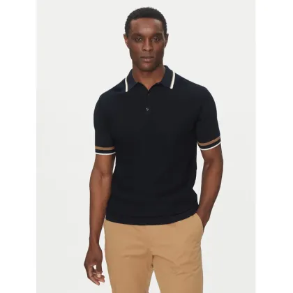 Zdjęcie KARL LAGERFELD Polo 655017 552307 Granatowy Slim Fit