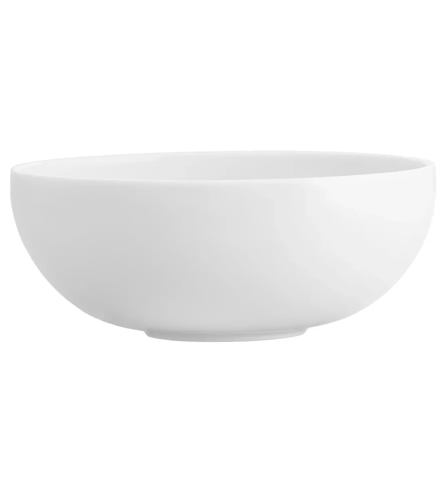 picture 1 Classic white flakes bowl from the Domo White collection - Vista Alegre