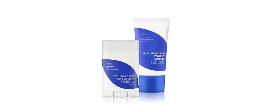 obrazek 1 Isntree Suncream Hyaluronic Acid Set Zestaw do pielęgnacji twarzy 1 szt.