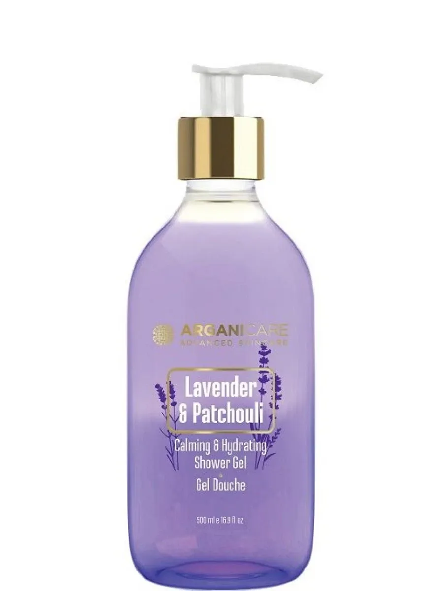 obrazek 1 Arganicare Shower Gel Lavender & Patchouli 500 ml