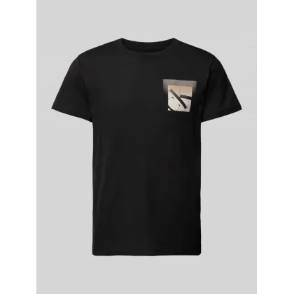 Zdjęcie Calvin Klein Jeans T-Shirt Soft Box Monogram J30J327092 Czarny Regular Fit